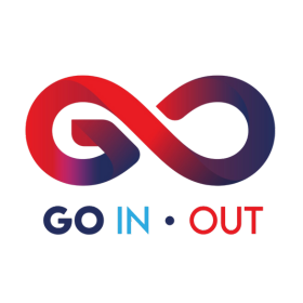 Go In · Out logo